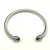 David Yurman 5mm Gemstone Black Diamond Station Cuff Bracelet