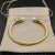 David Yurman 4mm Gold Twisted Cable Pearl Bracelet