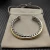 David Yurman 11mm Sculpted Cable Cross Cuff Bracelet