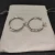 David Yurman Silver X Pavé Diamond Twisted Cable Earrings