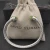 David Yurman 5mm Double Diamond End Light Green Diamond Cuff Bracelet Silver