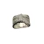 David Yurman Silver Pavé Diamond Bow Ring
