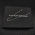 David Yurman 4mm Sterling Silver Single Stone Red Diamond Bracelet