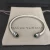 David Yurman 5mm Cable Classics Rotating Deep Green Diamond Cuff Bracelet
