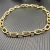 David Yurman 11mm Gold Pavé Twisted Cable Rotating Clasp Necklace
