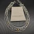 David Yurman Gold and Silver 29mm Multi-Row Chain Necklace