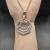 David Yurman Silver 38mm Serrated Stack Necklace