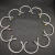David Yurman 7mm Gold and Silver Double End Cap Black Diamond Cable Bracelet