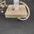 David Yurman 5mm Cable Classics Rotating Light Green Diamond Cuff Bracelet