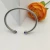 David Yurman 4mm Sterling Silver Deep Blue Sapphire Diamond Bangle Bracelet