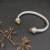 David Yurman 7mm Yellow Diamond-Set Cable Cuff Bracelet