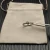 David Yurman Gold and Silver 2.8mm Petite Cable Purple Pavé Diamond Ring
