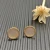 David Yurman 14mm Gold Mother-Of-Pearl Diamond Circle Stud Earrings