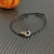 David Yurman Black Double Ring Nylon Cord Bracelet
