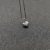 David Yurman 17×11mm Heart Pavé Diamond Necklace, 1.5mm Chain, 45+5cm Adjustable Length