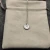 David Yurman Gold Diamond Initial X Disc Pendant Necklace