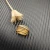David Yurman Gold Pavé Twisted Cable Ring