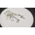 David Yurman Gold and Silver Cross Pendant Necklace with Cable Details