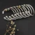 David Yurman 7mm Cable Bracelet with Blue Pavé End Caps