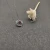 David Yurman 7mm Cable Twist Square Purple Diamond Pendant Necklace, 1.5mm Chain, Length 45cm + 5cm