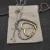 David Yurman 38mm Gold and Silver Double Heart Necklace