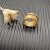 David Yurman Gold Pavé Twisted Cable Ring