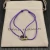 David Yurman Purple Double Ring Nylon Cord Bracelet