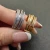 David Yurman Gold Pavé Diamond Interlocking Ring