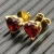 David Yurman 8mm Ruby Heart Stud Earrings