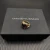 David Yurman Gold 14mm Square Purple Pavé Diamond Ring