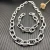 David Yurman Silver Madison Chain Diamond Accent Necklace 50cm