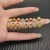 David Yurman 2.3mm Gold and Silver Renaissance Purple Diamond Pavé Ring