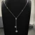 David Yurman Sterling Silver Starburst Cluster Necklace