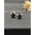 David Yurman 8mm Four-Prong Black Diamond Stud Earrings