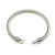 David Yurman 5mm Sterling Silver Hook-End Cable Cuff Bracelet
