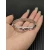 David Yurman 8mm Silver Pavé Red Diamond Renaissance Band Bracelet