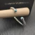 David Yurman 6mm Sterling Silver Turquoise Cable Cuff Bracelet