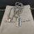David Yurman Pavé Multi-Color Diamond Tag Necklace