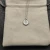David Yurman Gold Diamond Initial E Disc Pendant Necklace