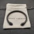 David Yurman 5mm Black Colorful Enamel Cuff Bracelet, Fits Wrist Size 16cm - 20cm