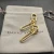 David Yurman Gold Four-Ring Earrings, 53.5mm Length