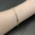 David Yurman 1.7mm Pavé Bar Blue Diamond Bracelet