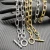 David Yurman 11mm Silver Pavé Twisted Cable Rotating Clasp Necklace