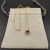 David Yurman 8mm Ruby Heart Diamond Pendant Necklace