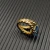 David Yurman 20mm Marbella Blue Diamond Ring