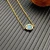 David Yurman Gold Pavé Turquoise Round Charm Bracelet