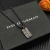 David Yurman Black and Gold Pavé Black Diamond Logo Necklace
