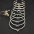 David Yurman 4mm Square Pavé Cable Bracelet with Blue Diamonds