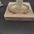 David Yurman 5mm Gold and Silver Cable Cuff Bracelet with Pavé-Set Round End Caps