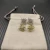 David Yurman 19mm Gold Sunburst Diamond Stud Earrings